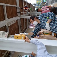 鉄道体験会を実施（視覚障がい当事者参加）鉄建建設技術総合センターにて　イメージ6