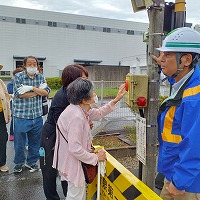 鉄道体験会を実施（視覚障がい当事者参加）鉄建建設技術総合センターにて　イメージ6